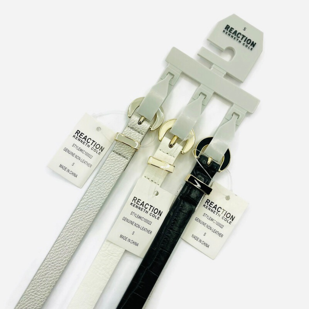 Kenneth Cole Reaction 3-Pcs Women’s Belt Size L - Picture 3 of 4